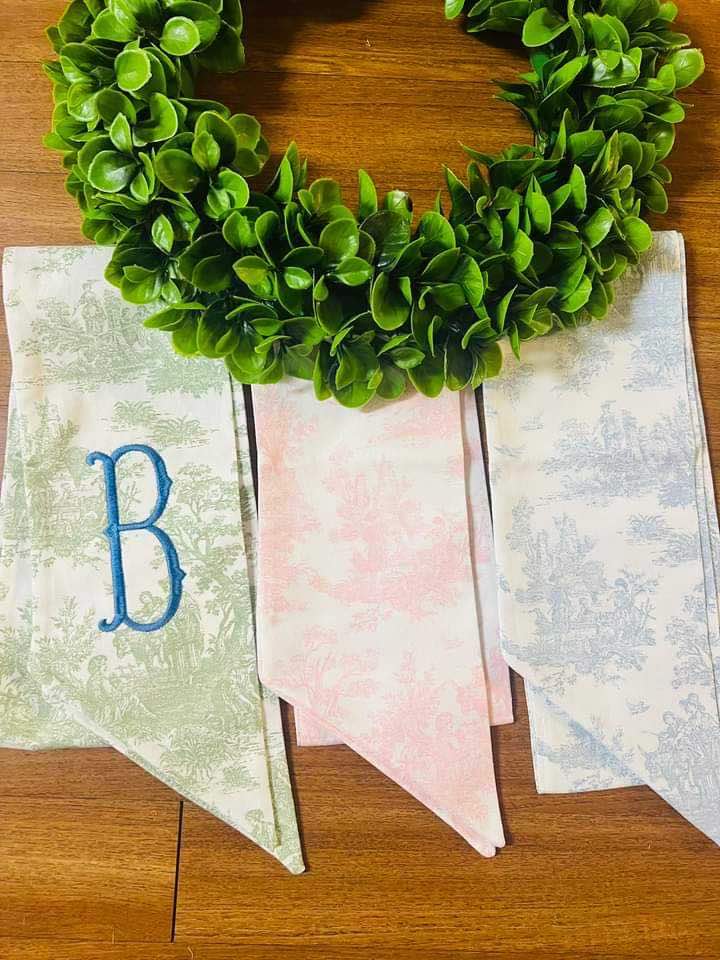 Wreath Sash