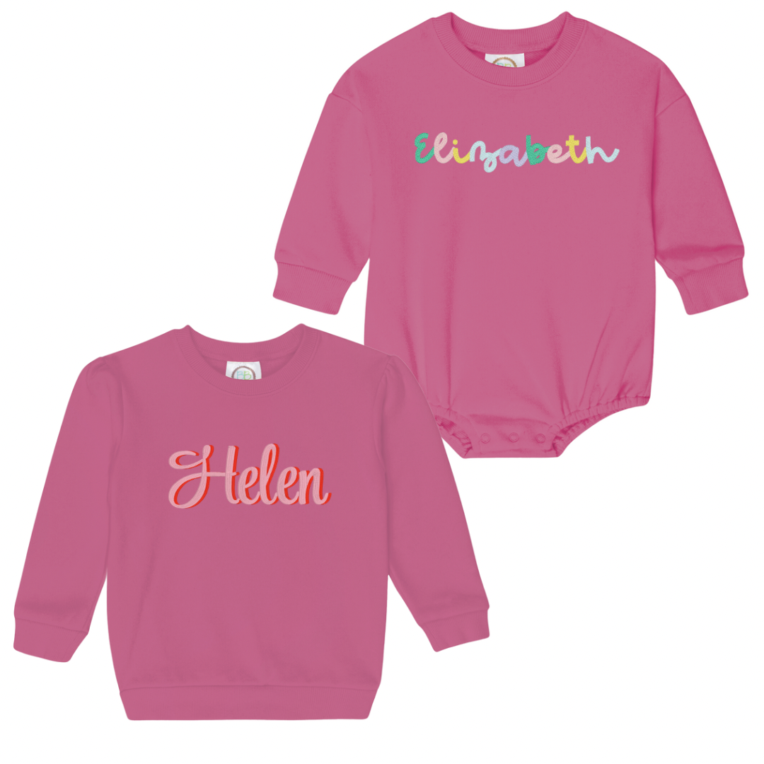 Unisex Monogrammed Sweatshirt