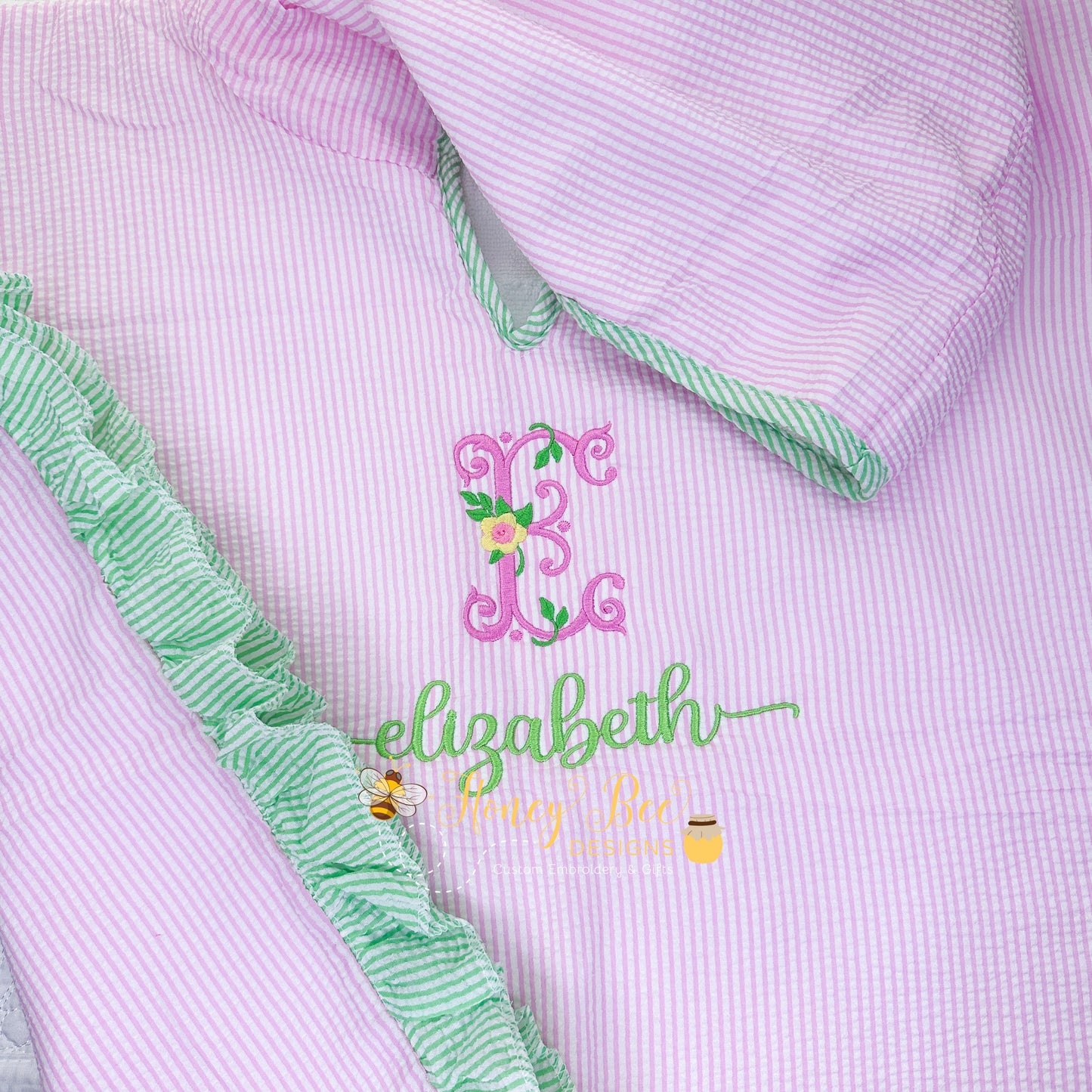 Seersucker Beach Towel