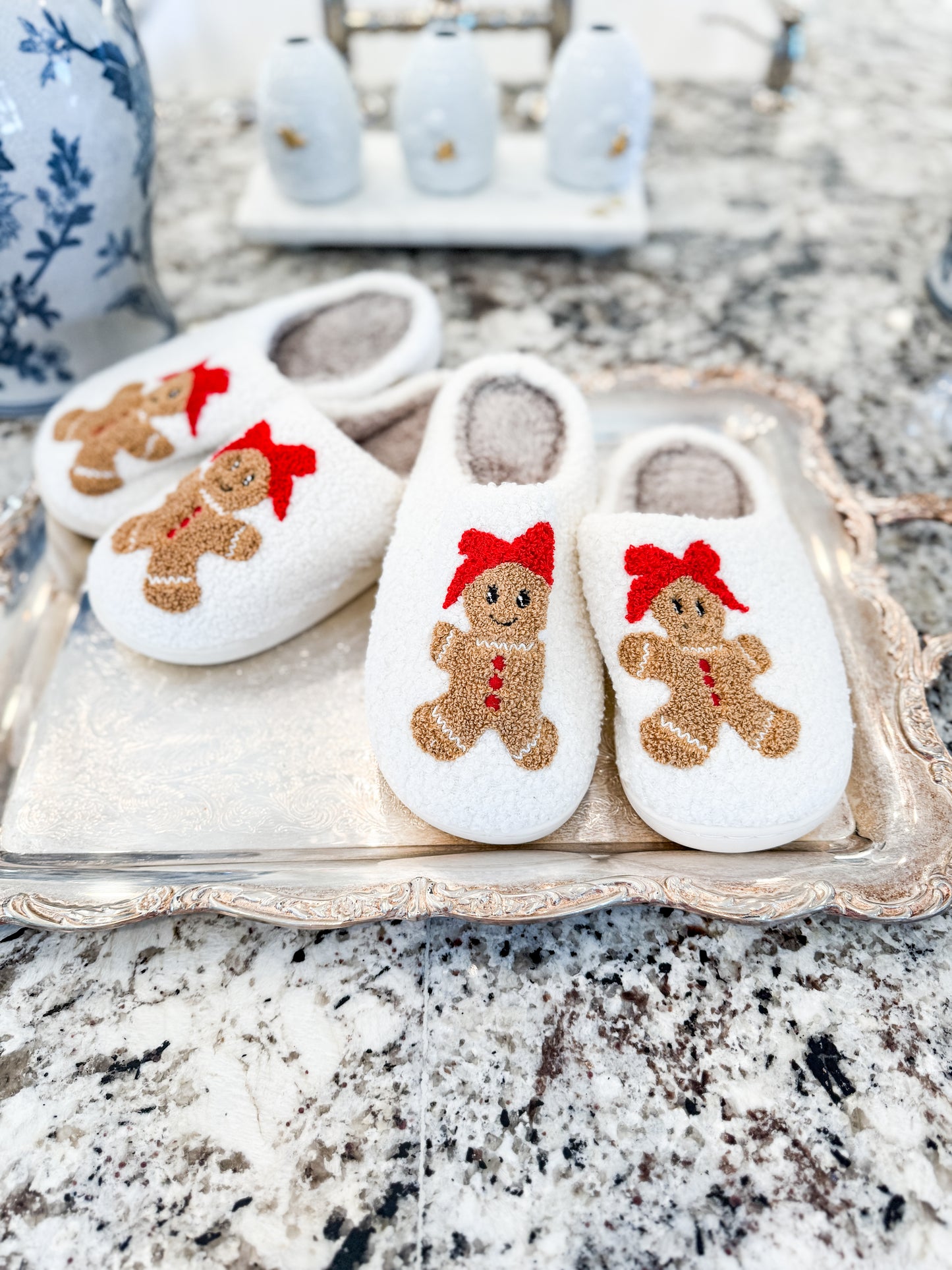 GINGERBREAD SLIPPERS