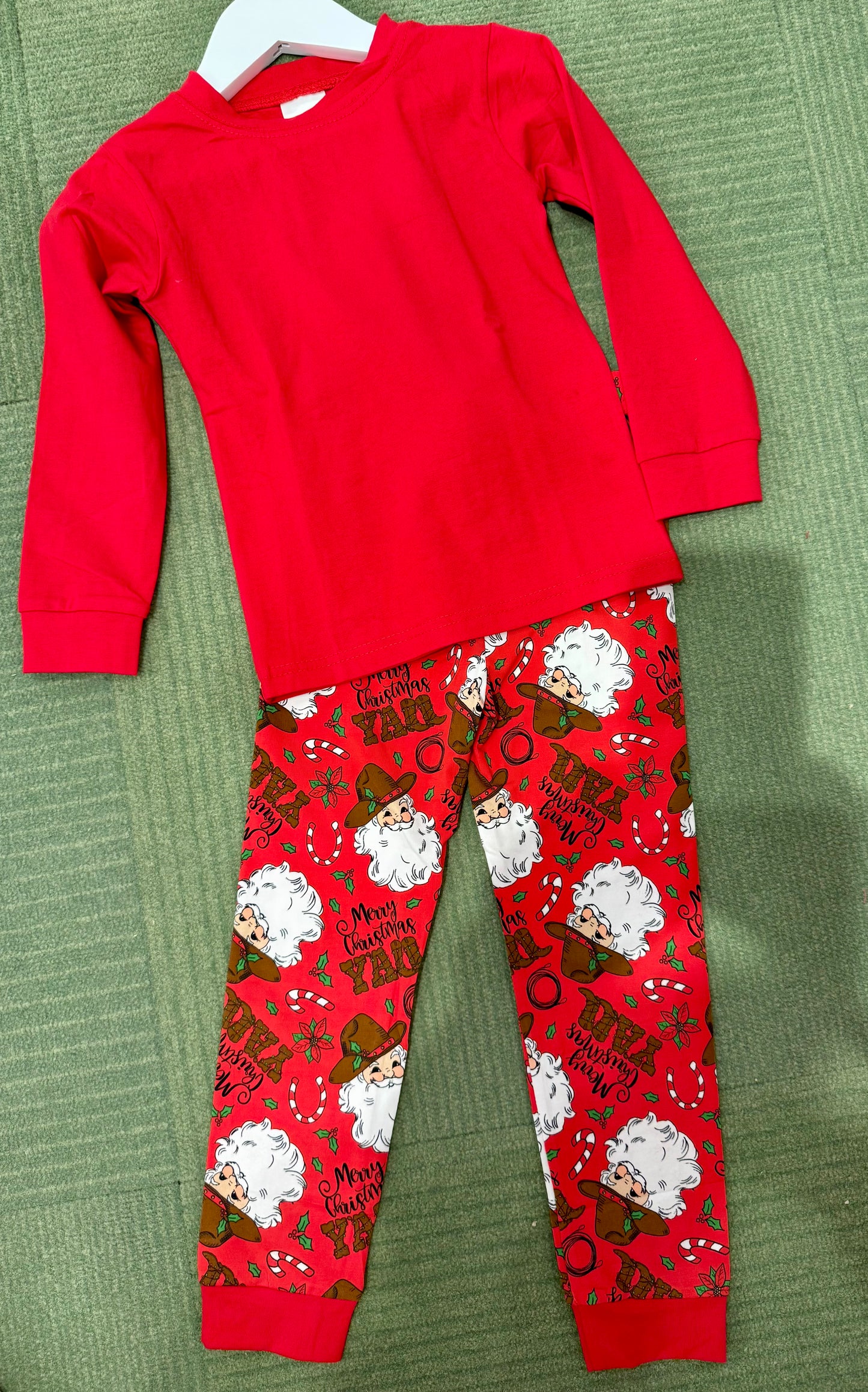 MERRY CHRISTMAS Y'ALL UNISEX JAMMIES