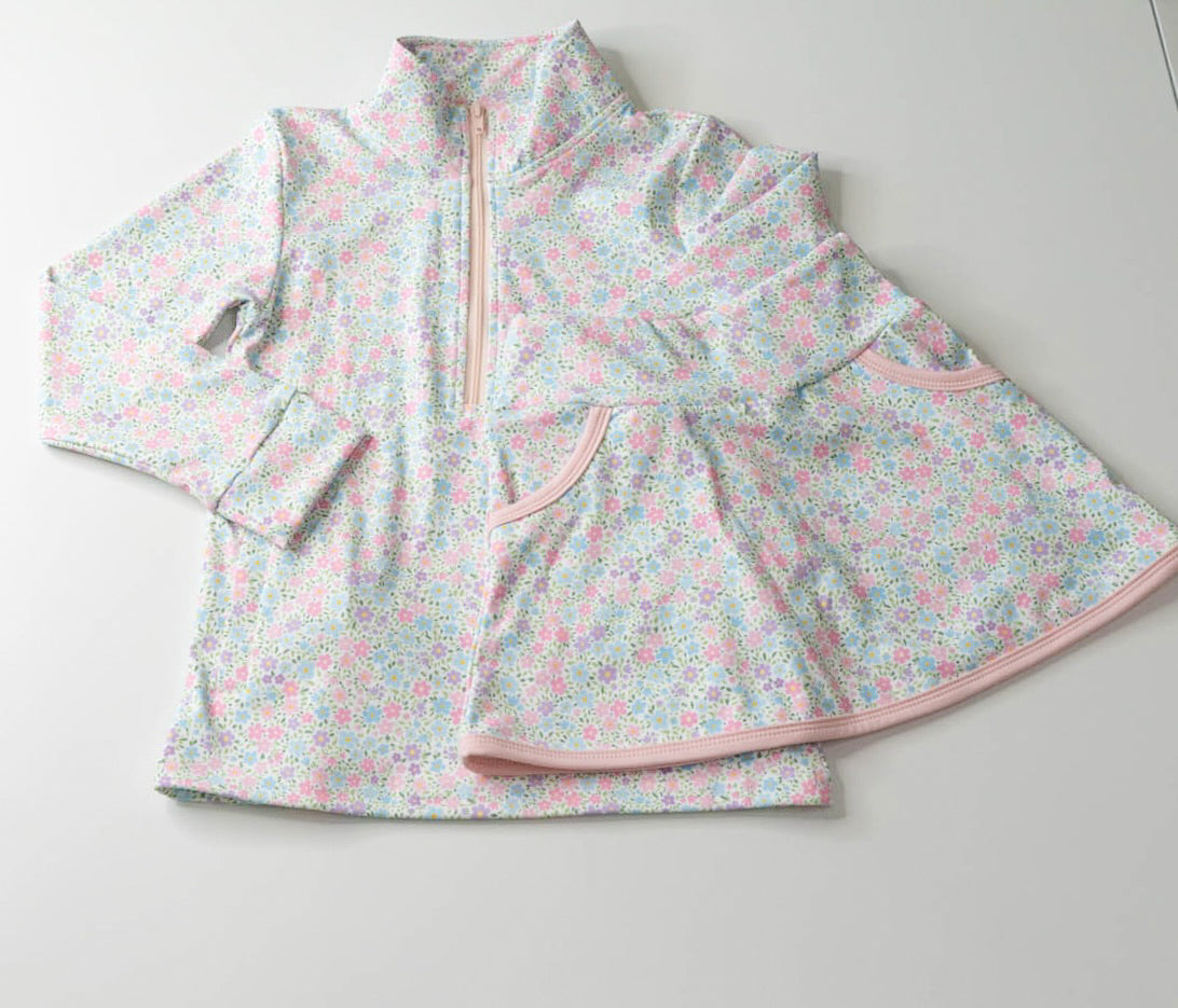 DITSY FLORAL SKORT SET