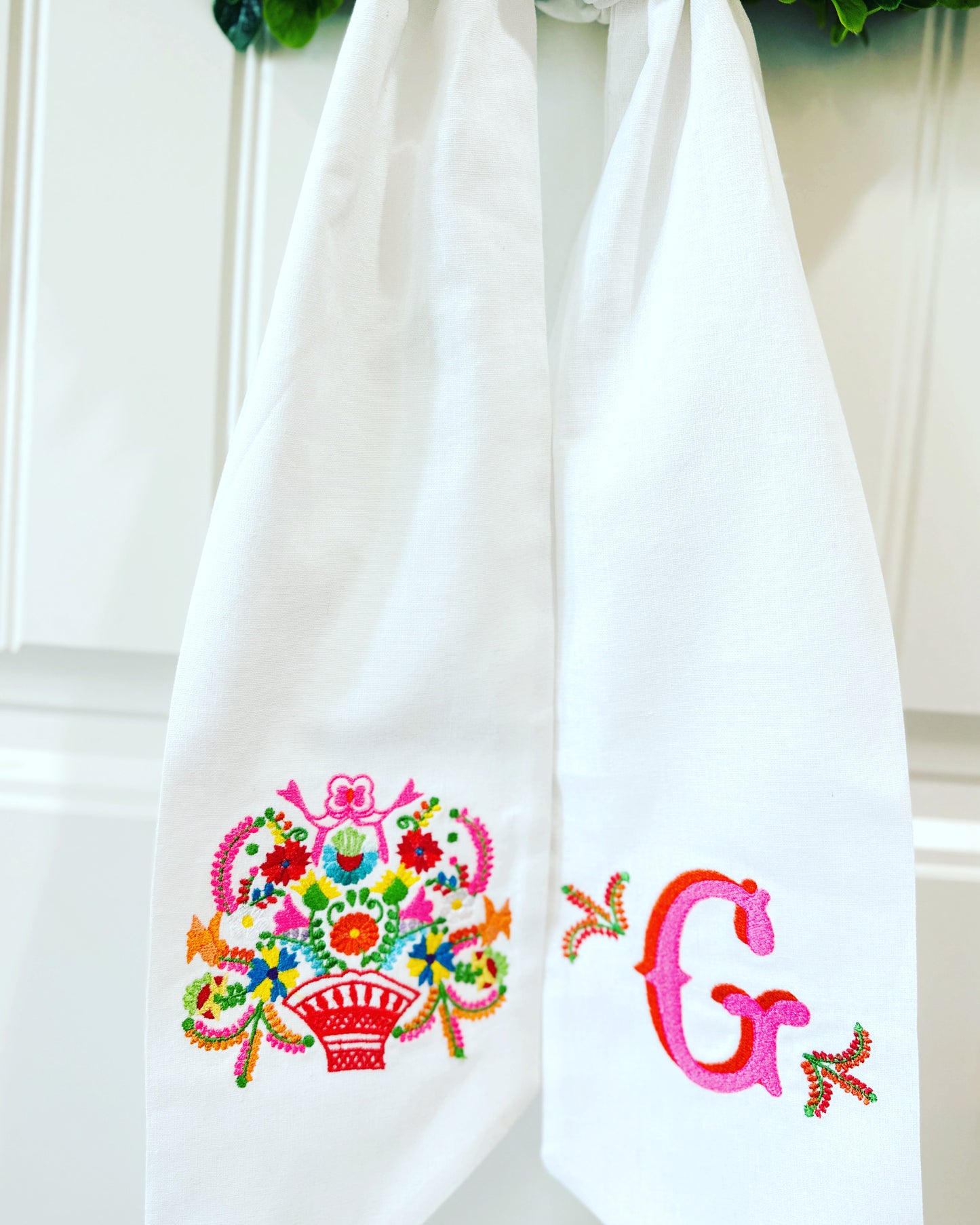 Wreath Sash