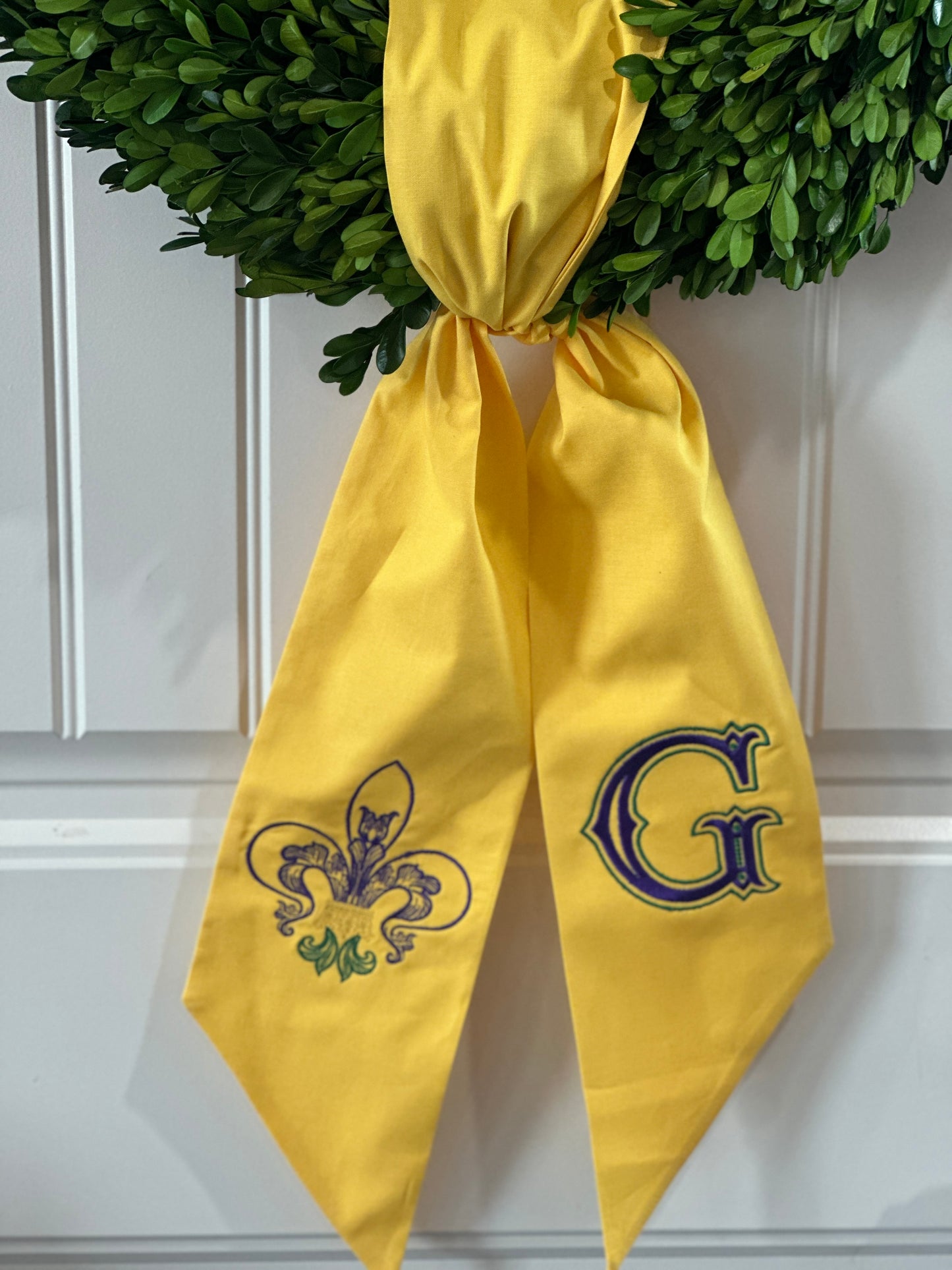 Wreath Sash