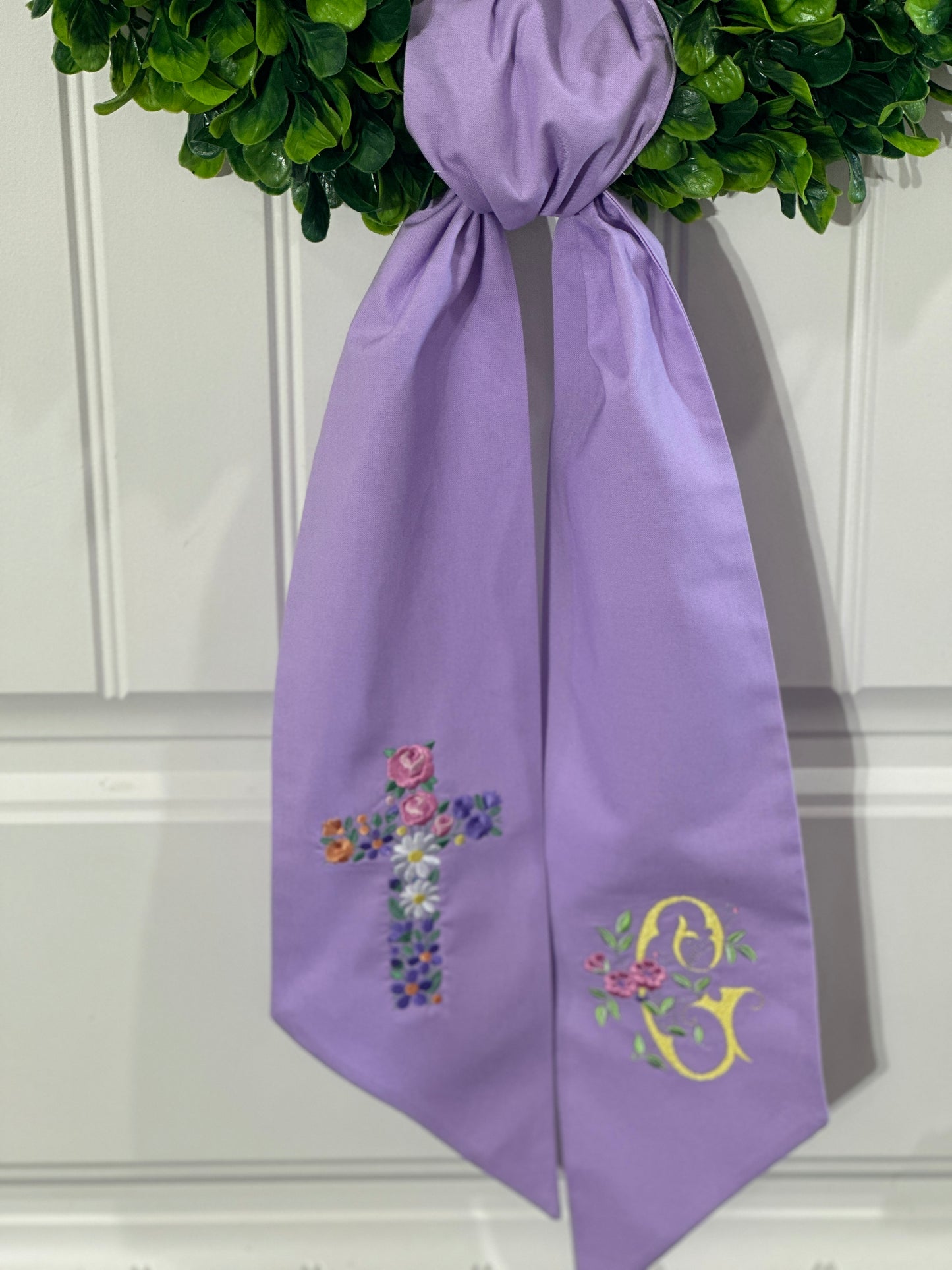 Holiday Wreath Sash Bundle -- Set of Seven