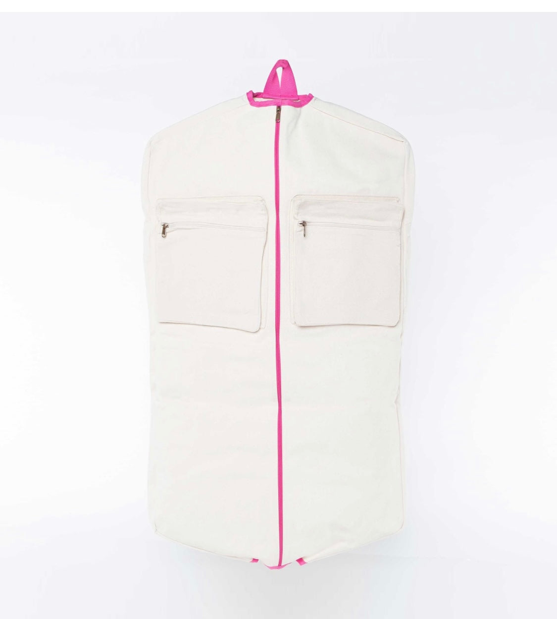 Monogrammed Canvas Garment Bag
