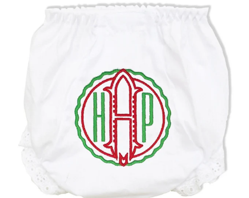 Classic White Eyelet Bloomers