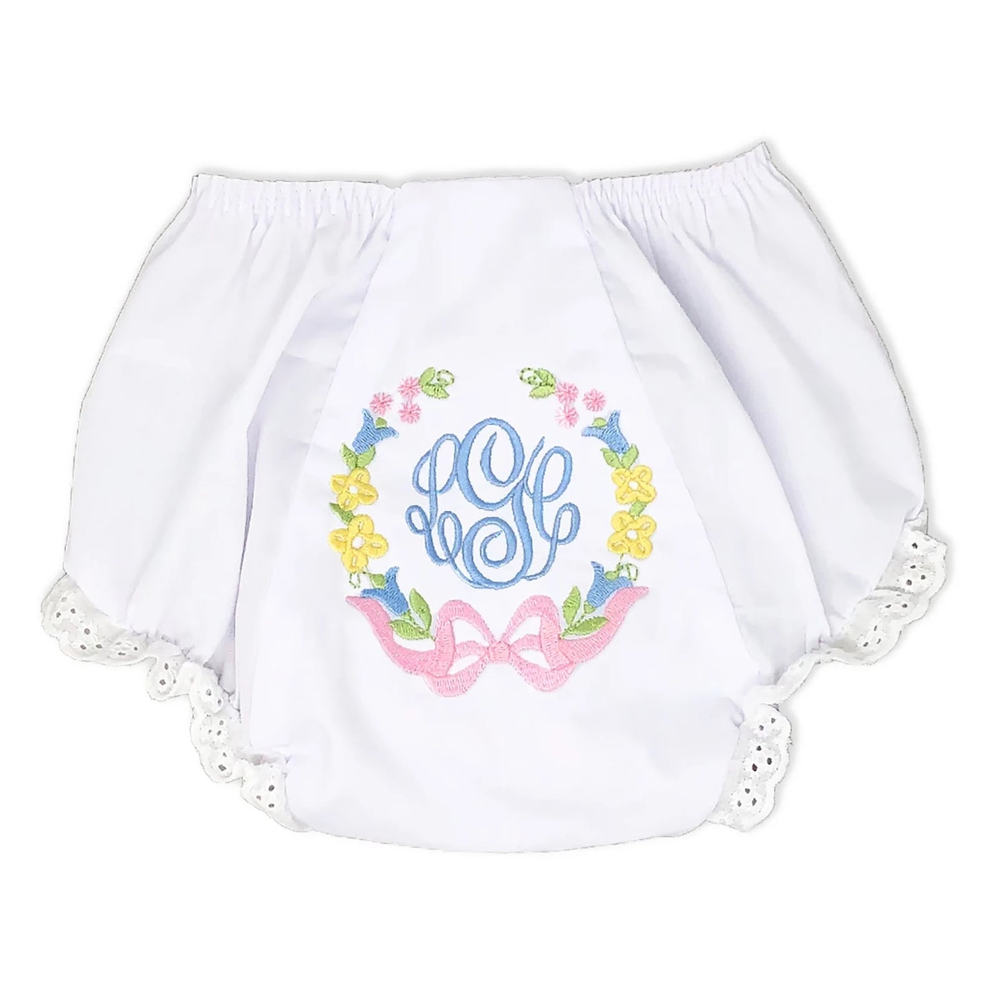 Classic White Eyelet Bloomers