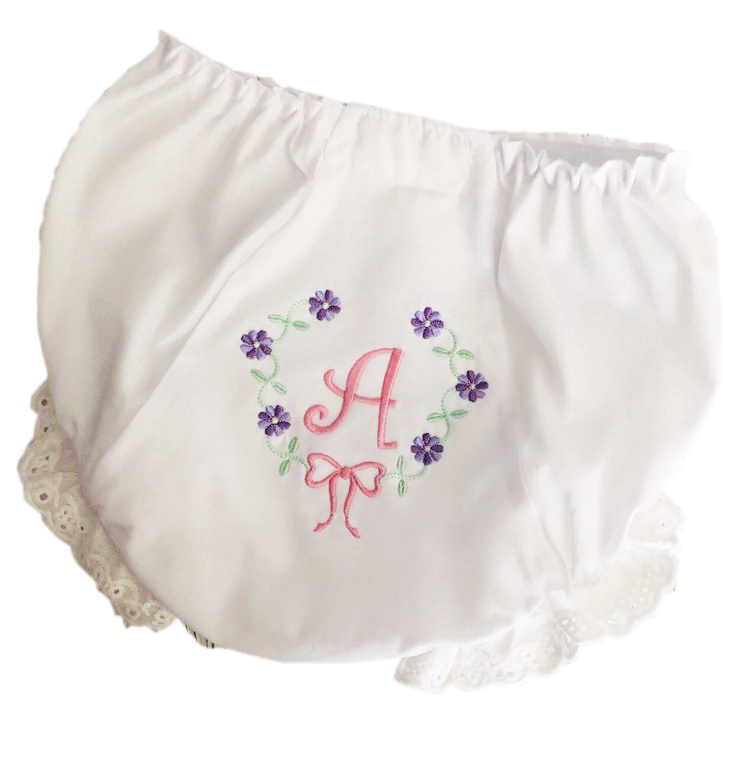 Classic White Eyelet Bloomers