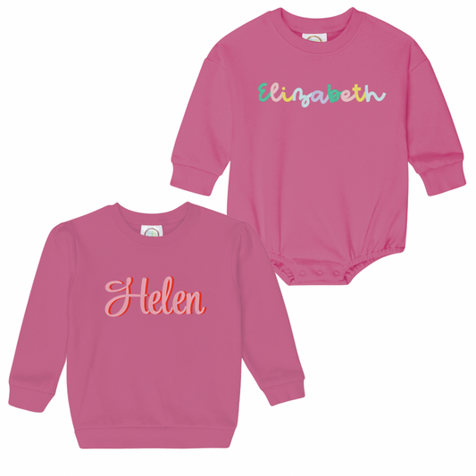 Unisex Monogrammed Sweatshirt