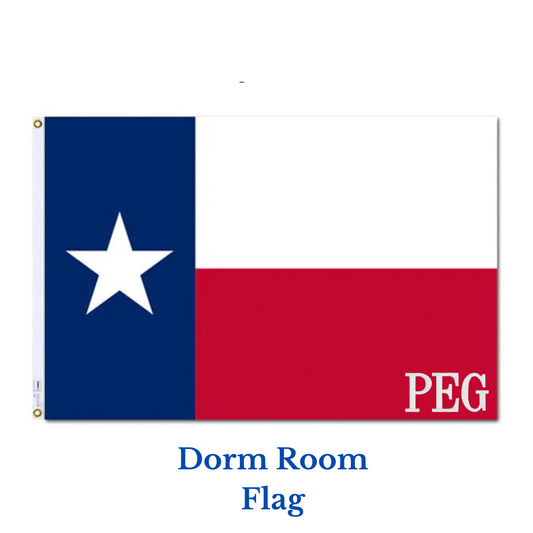 Monogrammed Texas Flag