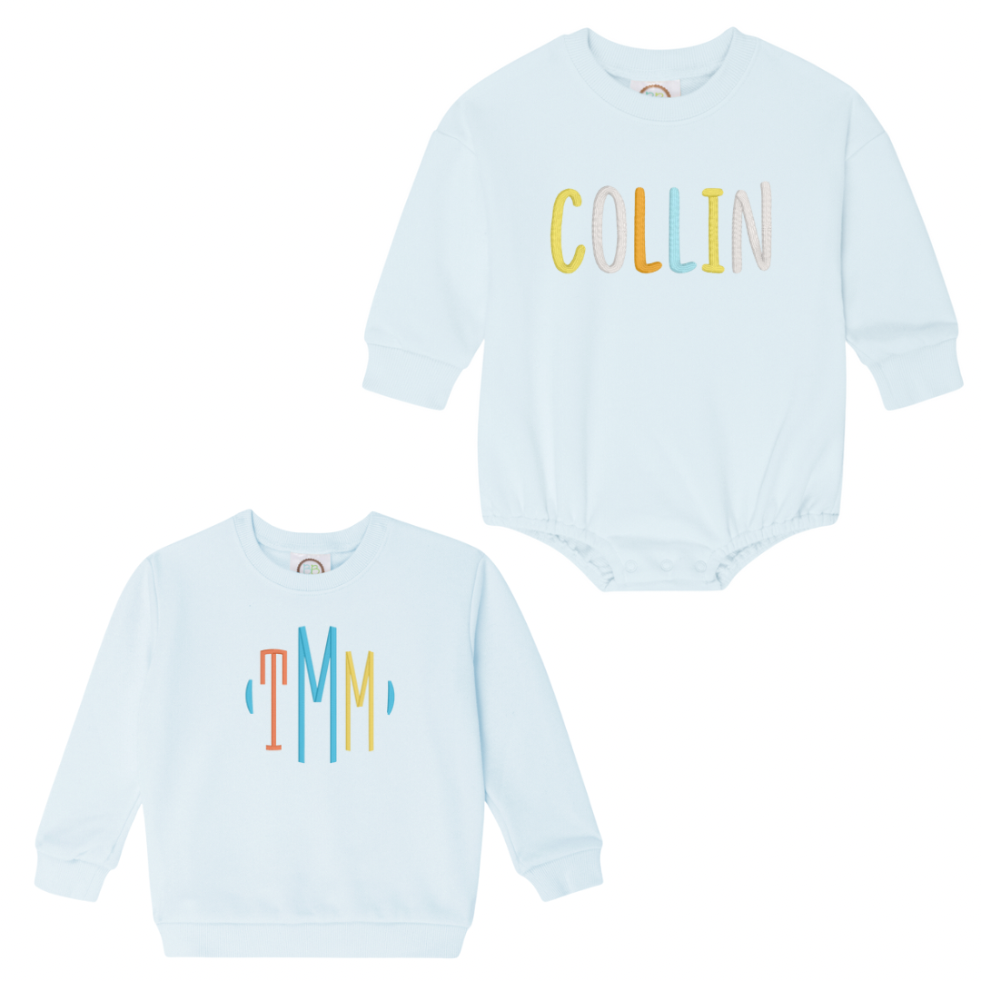 Unisex Monogrammed Sweatshirt