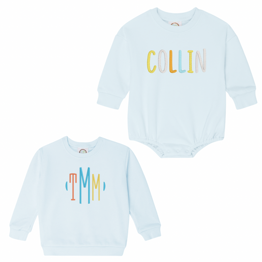 Unisex Monogrammed Sweatshirt