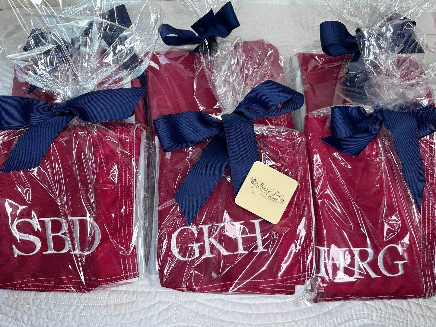 Monogrammed Texas Flag