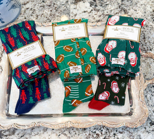 MENS BOXER  AND SOCK SET