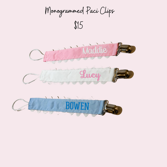 Pacifier Clips