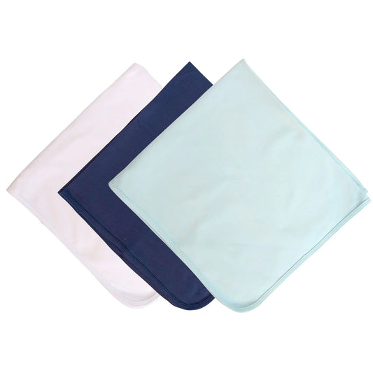 Classic Non-Ruffle Pima Cotton Receiving Blanket