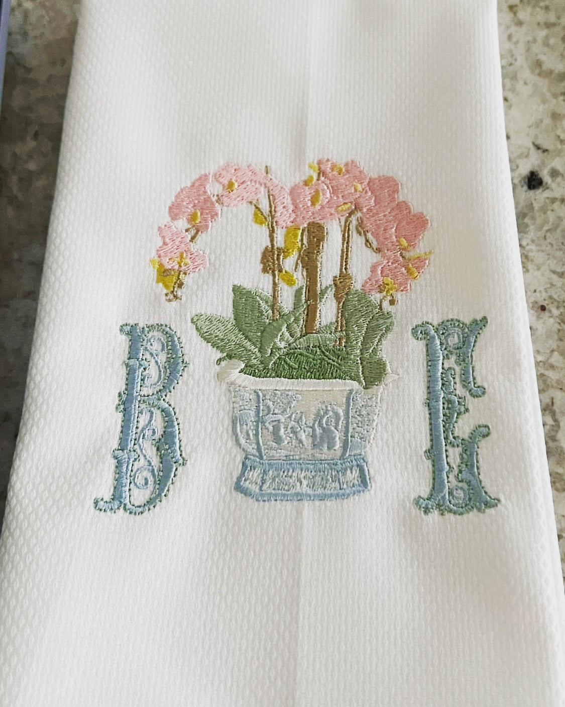 Monogrammed Hand Towels