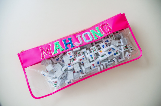 MahJong Zippered Bag
