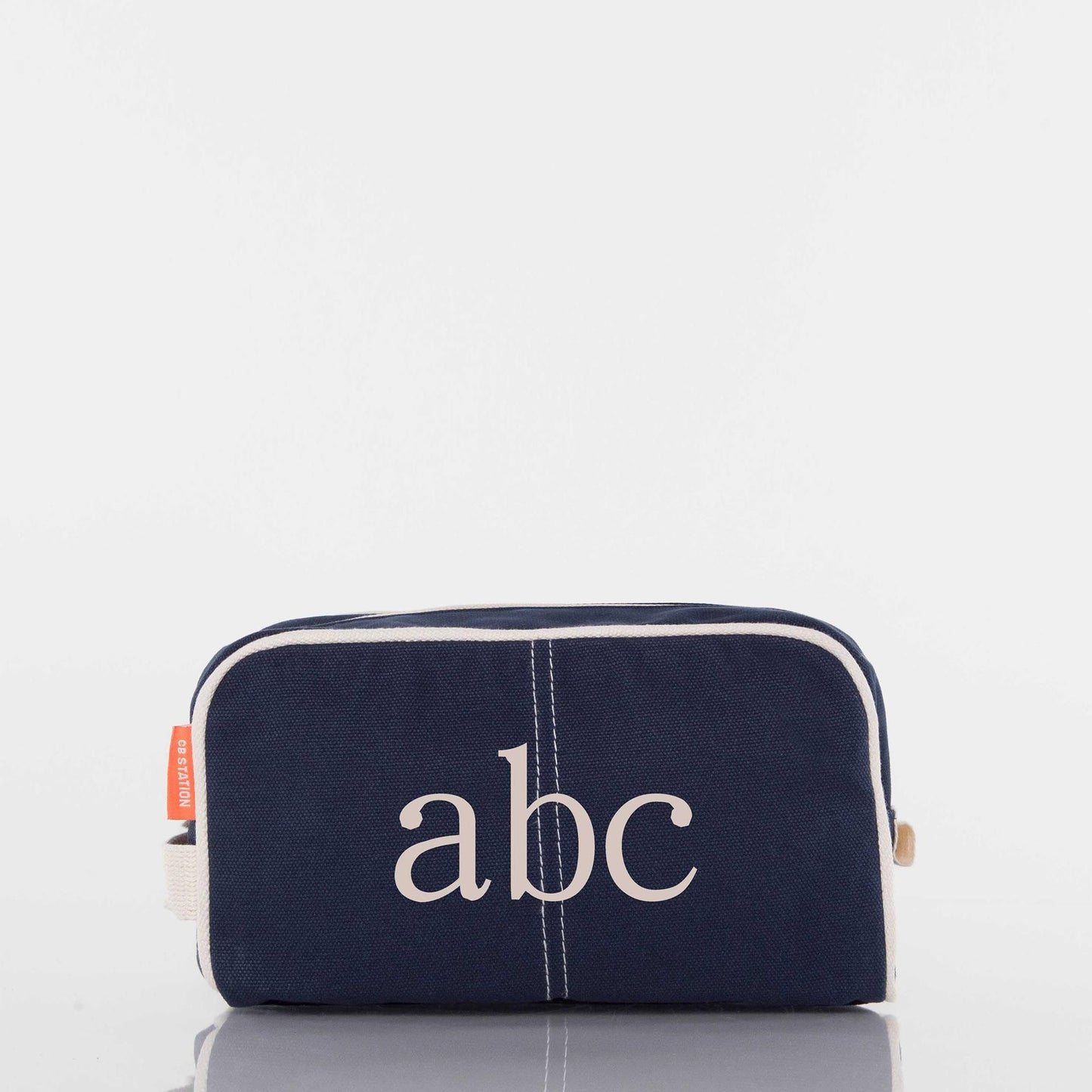 Monogrammed Canvas Dopp Kit