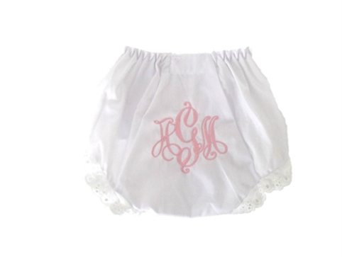 Classic White Eyelet Bloomers