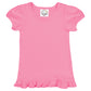 Girl's Puff Sleeve T-Shirt with ruffle hem
